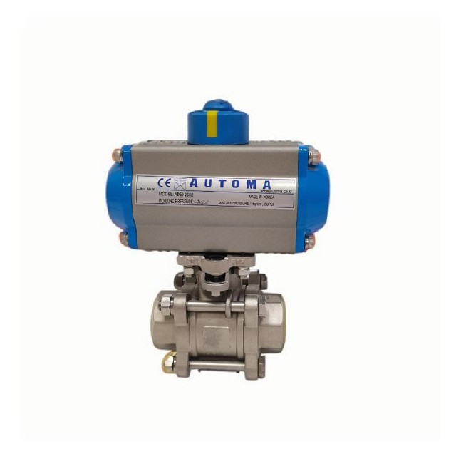 韓國AUTOMA奧特瑪 雙作用撥叉式氣動執(zhí)行器 AD50-25S2